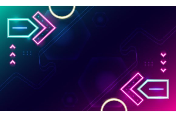 Download Neon Light Effect Design Background - Effect Collection