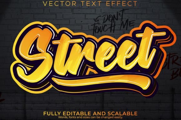 Download Editable Text Effect Illustrator Effect - Effect Collection