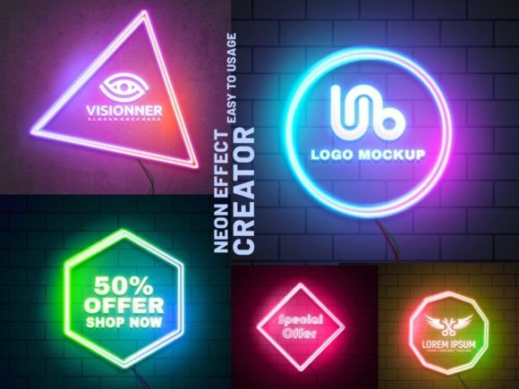 Download Neon Text &amp; Logo Effect - Effect Collection