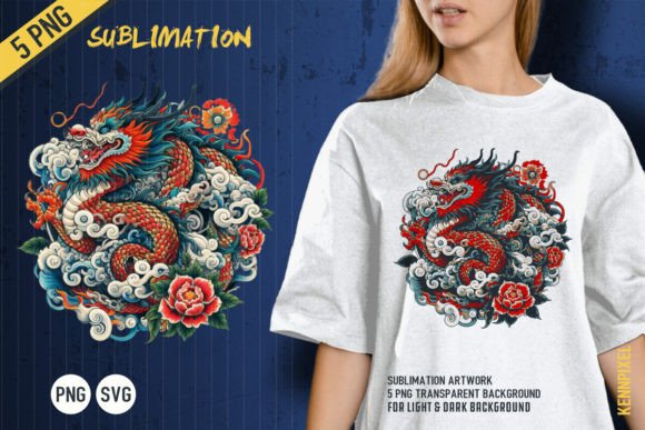 Download Chinese Dragon SVG PNG Painting Vector - Chinese Collection