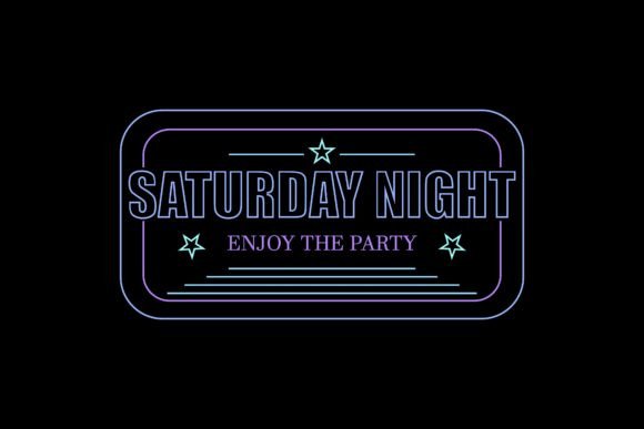 Download Party Neon Abstract Template - Premium Resources