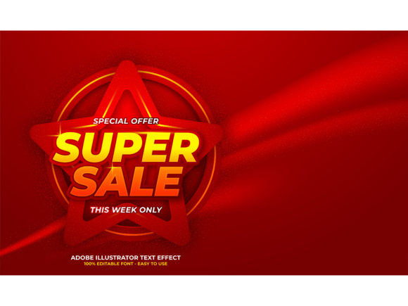 Download Super Sale Editable Text Effect - Effect Collection