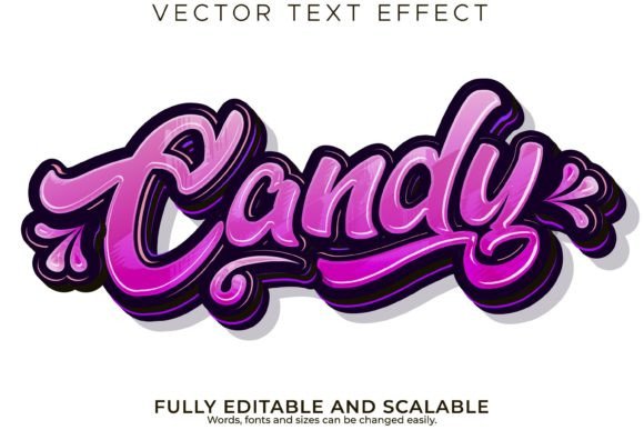 Download Editable Text Effect Illustrator Effect - Effect Collection