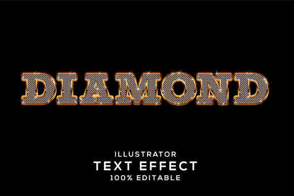 Download Text Style Editable Illustrator Effect - Effect Collection