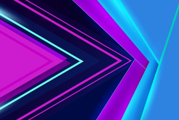 Download Abstract Geometric Neon Background - Geometric neon background Collection