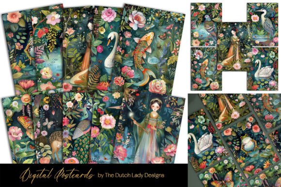 Download The Chinese Garden Postcard Set - Chinese Collection
