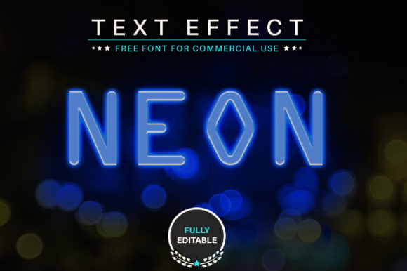 Download Neon Editable Text Effect - Effect Collection